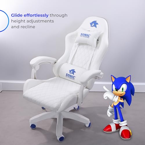 Sonic the Hedgehog Gaming Chair - Adjustable & Stylish