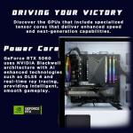 ZOTAC MEK AI-Enhanced Gaming PC Desktop Computer - NVIDIA GeForce RTX 5060, AMD Ryzen 5 7600 up to 5.1GHz, 16GB RGB DDR5, 1TB NVME M.2 SSD, 650W 80+ Gold PSU, WiFi 5,BT 5.2, Windows 11 Home