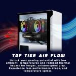 ZOTAC MEK AI-Enhanced Gaming PC Desktop Computer - NVIDIA GeForce RTX 5060, AMD Ryzen 5 7600 up to 5.1GHz, 16GB RGB DDR5, 1TB NVME M.2 SSD, 650W 80+ Gold PSU, WiFi 5,BT 5.2, Windows 11 Home