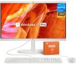 HP Business All-in-One Desktop Computer, 21.5" FHD Display, 16 GB RAM, 1 TB SSD, Intel Celeron J4025, Intel UHD Graphics 600, Webcam, Wi-Fi 6, HDMI, Wired Mouse & KB, Windows 11 Pro, w/Accessories