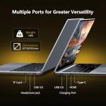 KUMNOSAL 2025 Laptop Computer,15.6 inch Gaming Laptop, Ryzen 5 7430U, Radeon Graphics, 16 GB RAM,1TB SSD, Wi-Fi 5, Long Battery Life, Win 11 Pro & Offic, Backlit Keyboard,ryzen 5 laptops