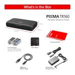 Canon PIXMA TR160 Wireless Portable Printer, 50-Sheet Paper Tray and 1.44" Display