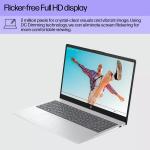 HP 2025 Laptop | 15-FD000 | 15.6" 1920 x 1080 Touch | Intel-10 Core i5-1334U | Intel Iris Xe Graphics |16GB DDR4 | 512GB SSD | Windows 11 Home | Wi-Fi 6 - Bluetooth 5.3-720p HD Camera - Silver