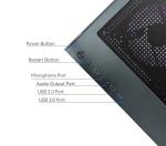 SKYESEV Gaming Desktop Computer PC,AMD Ryzen 5 5600,RTX3050 6GB,32GB RAM and 1TB M.2 NVMe PCle,ARGB Fan,WiFi,Game Design Office Console,Sea View Room,Prebuilt Gaming PC Tower