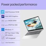 HP 15.6" Touchscreen FHD Laptop Computer for Student Home and Business, 16GB DDR4 RAM, 1TB PCIe SSD, Intel i3-N305 Processor 8-Core, WiFi 6, Bluetooth 5.4, Webcam, Type-C