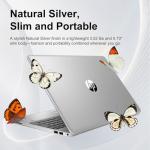 HP Latest 15.6" FHD Laptop with Microsoft Office | Intel 13th 8 Cores i3 CPU (Beat 11th i5) | 16GB RAM | 256GB SSD | AI Copilot Key | Fingerprint Reader | Wi-Fi 6 | Windows 11 | No Mouse