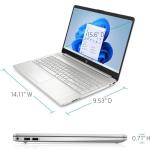 HP Laptop for Business & Student, 15.6" HD Touchscreen Display, 12th Gen Intel Core i3-1215U, 32GB RAM, 2TB PCIe SSD, Keypad, USB-C, SD Card Reader, Webcam, Fast Charge, PDG HDMI Cable, Win 11 Pro