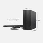 HP Desktop Computers Tower PC for Home and Business, Intel 14-Core i5-13500, 32GB DDR4 RAM, 1TB PCIe SSD, UHD Graphics 770, WiFi 6, Bluetooth 5.3, RJ-45, HDMI, VGA, Keyboard and Mouse, Windows 11