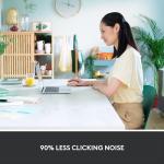 Logitech Signature M550 Wireless Mouse - for Small to Medium Sized Hands, 2-Year Battery, Silent Clicks, Bluetooth, Multi-Device Compatibility - Rose