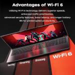 16 Inch AMD Gaming Laptop, FHD Screen Laptop with Ryzen 7 7735HS Processor up to 4.75GHz, 16GB RAM 512GB ROM Windows 11 Laptop Compute, HDMI, WiFi, Bluetooth, Type-C, Webcam, Backlit Keyboard