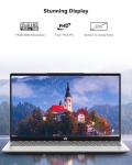 NIMO 15.6" IPS FHD-Gaming-Laptop,AMD Ryzen 5 6600H 16GB DDR5 RAM 512GB SSD (Beat R5-7520U, 6 Cores Up to 4.5GHz) AMD Radeon 660M GPU-Computer with 100W Type-C Backlit Keyboard Fingerprint