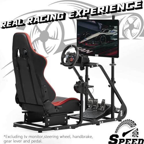 Dardoo G923 Racing Simulator Cockpit with Monitor Frame