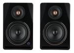 Rockville APM8B V2 8-Inch Powered Studio Monitor Speakers, Pair (Black, Bluetooth)