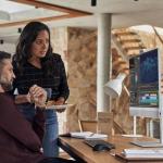 HP EliteOne 870 G9 All-in-One AIO Business Desktop Computer (27" 2K Touchscreen, Intel 20-Core i7-14700, 16GB DDR5 RAM, 512GB SSD), Wi-Fi 6E, BO Audio, 5MP Webcam, Wolf Security, IST HUB, Win 11 Pro