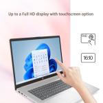 HP Essential Daily Traditional Laptop, 17.3" FHD Display, Intel Core i7-1355U, 16GB RAM, 512GB SSD, Fingerprint Reader, Backlit Keyboard, Numeric Keypad, Webcam, HDMI, Wi-Fi 6, Windows 11 Home, Rose