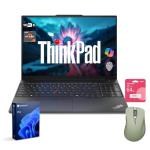 Lenovo ThinkPad E16 Gen 2 Laptop | 16" FHD+ | AMD Ryzen 7 7735U | 32GB DDR5 RAM | 1TB SSD | Fingerprint | Backlit Keyboard | | Webcam | HDMI | Wi-Fi 6 | Windows 11 Pro | Black | with Bundle Set