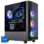 Skytech Gaming Shadow Desktop PC, Intel i7 14700F 2.1 GHz (5.3GHz Turbo), NVIDIA RTX 5060 Ti 16GB, 1TB Gen4 NVMe SSD, 16GB DDR5 RAM 5200, 650W Gold PSU, 360mm ARGB AIO, Wi-Fi, Win 11