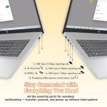 HP 2026 17 inch laptops, 16GB RAM 512GB SSD Windows 11 Pro, Intel Core i3-N305, 17.3" FHD IPS, Up to 9.5 Hours Battery Life–Business Laptop for Work & Students, AI Copilot, Type-c, G255 Accessory Kit