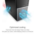 Dell XPS 8950 Desktop Computer - 12th Gen Intel Core i7-12700K, 16GB DDR5 RAM, 512GB SSD + 1TB HDD, NVIDIA GeForce RTX 3060 12GB, Wi-Fi 6, VR Ready, Air Cooled, Bluetooth, Windows 11 Home - Black