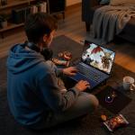 NIMO 15.6" Light-Gaming-Laptop, 8 Cores AMD Ryzen 7 8745HS 16GB DDR5 RAM 512GB SSD (Beat R9 6900HX, up to 4.9GHz) Radeon 780M GPU IPS FHD Computer with 100W Type-C Fingerprint, Backlit Keyboard