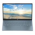 HP 15.6" Business Laptop with Microsoft Office 365, 1.1TB Storage (128GB UFS + 1TB OneDrive), 16GB RAM, Quad-Cores Intel Processor, Windows 11, PLUSERA Earphones & 8-in-1 Hub Included, Moonlight Blue
