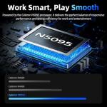 SGIN Windows 11 Laptop, 18.5 Inch Laptops with 16GB RAM 1024GB SSD, Office 365, Celeron N5095 Quad-Core(Up to 2.9GHz), Cooling Fan, WiFi 6, 8000mAh, HDMI, Business Student Computer for Work, School