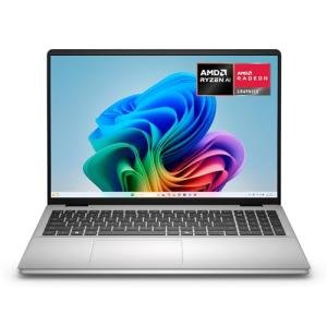 Dell 16 Laptop DC16256-16.0-inch 16:10 2K Touchscreen Display, AMD Ryzen AI 7 350 Processor, AMD Radeon Graphics, 32GB Memory, 1TB SSD, Windows 11 Home, Copilot+, Onsite Service, Platinum Silver