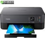 Canon PIXMA TS6420a All-in-One Wireless Color Printer with Print, Scan, Copy, Photo Print & Mobile Functions (Renewed) Bundle with DGE USB Cable + Small Business Productivity Software Kit