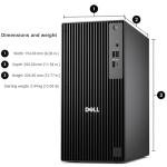 Dell Tower Desktop Computers (Next Gen OptiPlex), 14th Gen Intel 14-Core i5-14500 up to 5.0GHz, 16GB DDR5 RAM, 512GB PCIe SSD, Type-C, HDMI + 1 DisplayPort, Windows 11 Pro