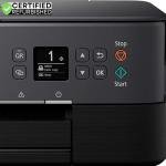 Canon PIXMA TS6420a All-in-One Wireless Color Printer with Print, Scan, Copy, Photo Print & Mobile Functions (Renewed) Bundle with DGE USB Cable + Small Business Productivity Software Kit