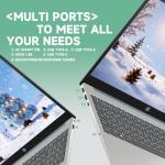 HP 15.6 Touchscreen Laptop Computer - 16GB RAM, 512GB SSD, Windows 11 Pro, FHD Anti-Glare, Intel Core i3-N305, Intel UHD Graphics, Copilot AI, Long Battery Life, Business Laptop for Work & Students