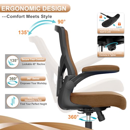 Ergonomic High Back Adjustable Office Chair