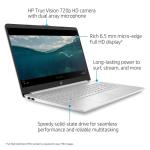 HP Pavilion 15.6" FHD Anti-Glare Laptop, 16GB RAM, 512GB SSD Storage, Intel Core i3-1215U Processor up to 4.4GHz, Type-C, HDMI, Windows 11 Home, Silver (16G RAM | 512G SSD)