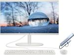 HP 21.5" FHD All-in-One Desktop Computer, 32GB RAM 1.5TB Storage (1TB SSD+512GB Docking Station Set), Dual-Core Intel Celeron, Windows 11 Pro with Microsoft Office Home & Business Included, Snow White