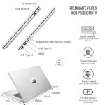 HP 17 Touchscreen Laptop Computer, 17.3" HD+ Touch Screen Business PC, Intel Core i7, 32GB RAM 2TB SSD, Windows 11 Pro, Lifetime Office, 10 key Numeric Backlit Keyboard, Fingerprint Reader