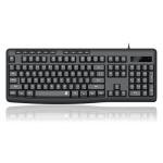 Redragon BK7366 Wired Keyboard,Multimedia USB Quiet Computer Keyboard,Silent Keyboard with Large Number Pad,Spill-Resistant,Anti-Wear Letters,Full Size for Laptop,Desktop