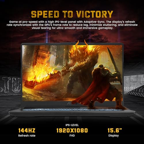 ASUS TUF 15.6" FHD Gaming Laptop, RTX 4070