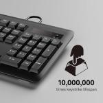 Redragon BK7366 Wired Keyboard,Multimedia USB Quiet Computer Keyboard,Silent Keyboard with Large Number Pad,Spill-Resistant,Anti-Wear Letters,Full Size for Laptop,Desktop