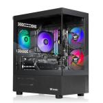 Thermaltake LCGS View i1460T-170 Gaming Desktop (Intel Core™ i5-14400F, ToughRam 32GB DDR5 6000MT/s RGB Memory, NVIDIA GeForce® RTX 5060 Ti 8G, 1TB NVMe M.2, WiFi, Windows 11) V17B-B760-56T-LCS