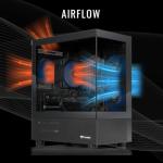 Thermaltake LCGS View i1460T-170 Gaming Desktop (Intel Core™ i5-14400F, ToughRam 32GB DDR5 6000MT/s RGB Memory, NVIDIA GeForce® RTX 5060 Ti 8G, 1TB NVMe M.2, WiFi, Windows 11) V17B-B760-56T-LCS