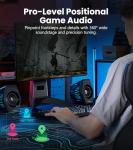 Edifier G2000 Pro Bluetooth Computer Speakers with 7.1 Virtual Surround Sound, RGB Lighting, USB & Aux Input - Ideal Gaming Desk Accessories for PC, PS5, Game Console (White)