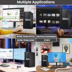 Dell Optiplex 7050 Tower Desktop Computer PC - Intel Core i7-7700 7th Gen - 16GB DDR4 RAM - 1TB SSD - New 24 Monitor - Wireless Keyboard & Mouse - WiFi - Window 11 Pro (Renewed)