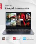 Lenovo Ideapad 1 Laptop, 15.6" FHD (1920x1080) IPS 300nits Anti-Glare Display, Touch, Ryzen 5 7520U, 8GB RAM, 512GB Storage, AMD Radeon Graphics, HDMI, Windows 11, HDMI, Abyss Blue
