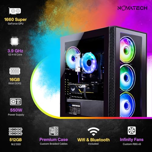 NOVATECH Phantom Gaming PC - Intel i7, 16GB RAM