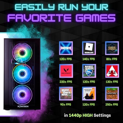 NOVATECH Phantom Gaming PC - Intel i7, 16GB RAM