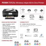 Canon PIXMA TS9520a – Wireless Home All-in-One Inkjet Printer