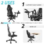 Anman Adjustable Flight Simulator Cockpit Joystick Mount
