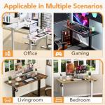 Furmax 55" Electric Height Adjustable Standing Desk