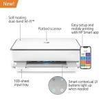 HP Envy 6055 Wireless All-in-One Printer | Mobile Print, Scan & Copy (5SE16A) (Renewed)