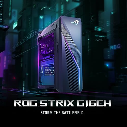 ASUS ROG G16CH Gaming Desktop PC - i7, RTX 4060Ti